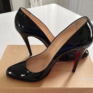 Louboutin patent-leather pumps